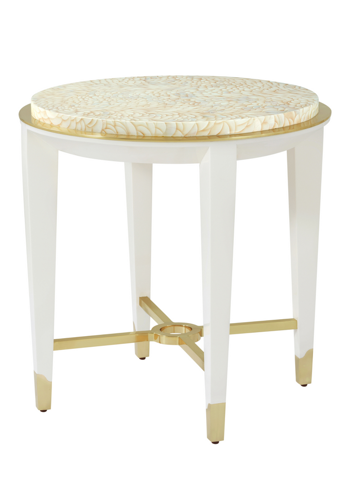 Judith Leiber Round Side Table