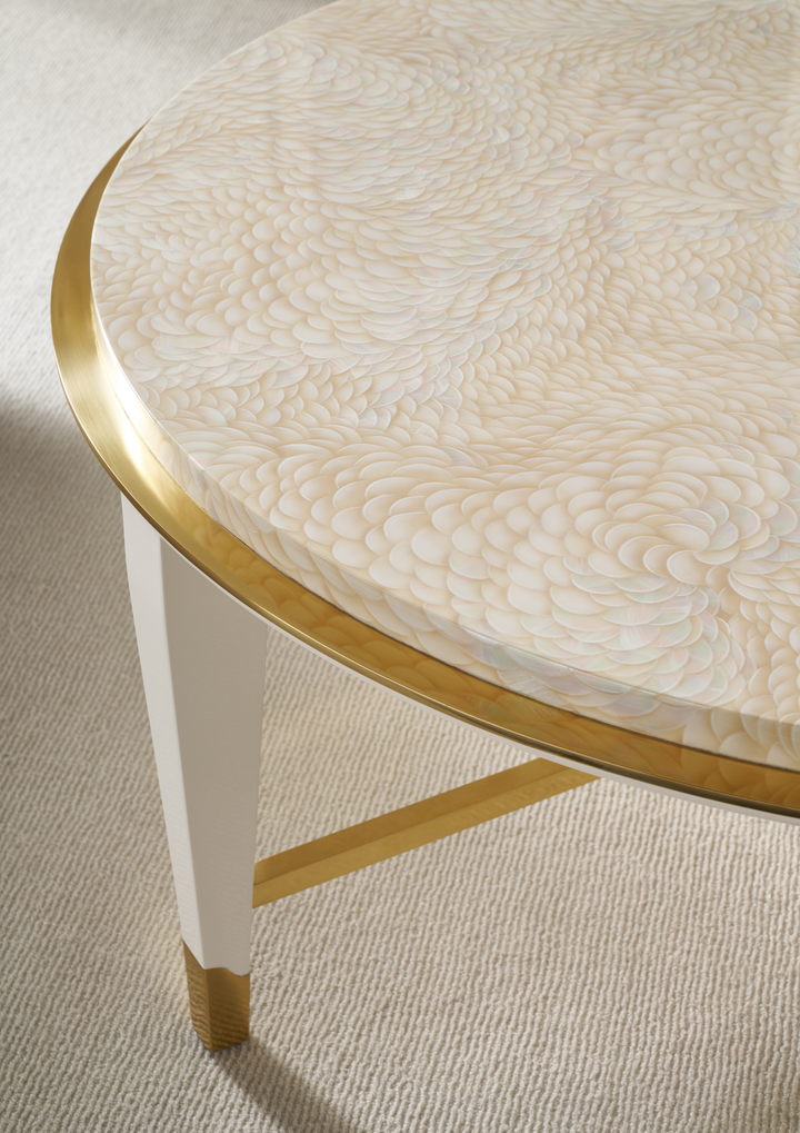 Judith Leiber Round Cocktail Table