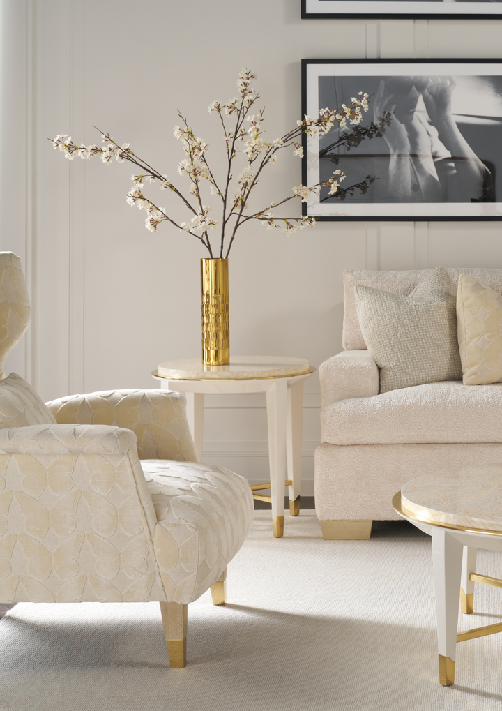 Judith Leiber Round Side Table