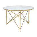 Spencer London Round Brass Center Table II
