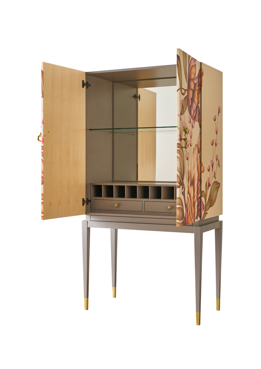 Bouquet Bar Cabinet
