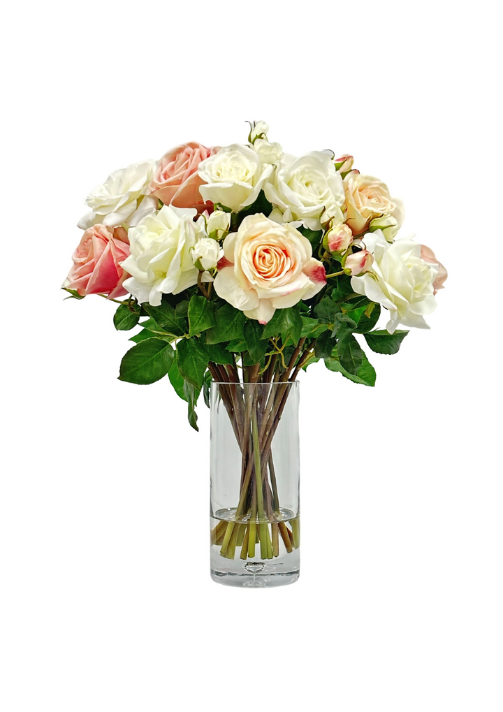 Roses Mix in Vase 21 &#34;