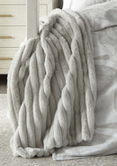 Mondo Grey Luxe Throw / Made-To-Order