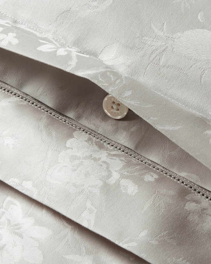 Organic Cotton Bethany Jacquard Duvet Cover