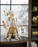 Golden Leaf Santa Tabletop