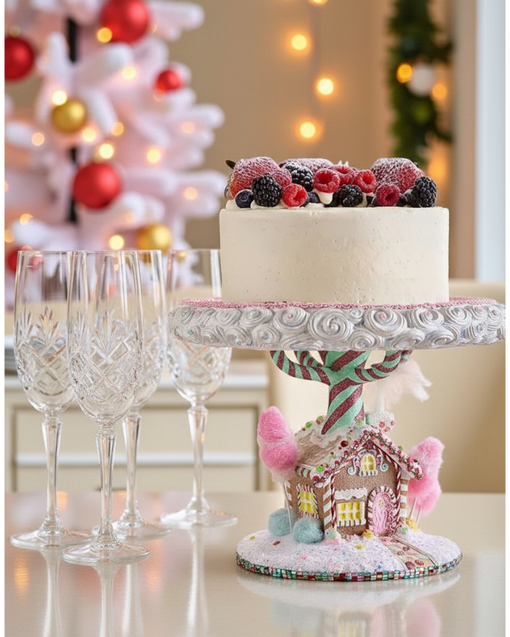 Sweet Delights Cake Plate