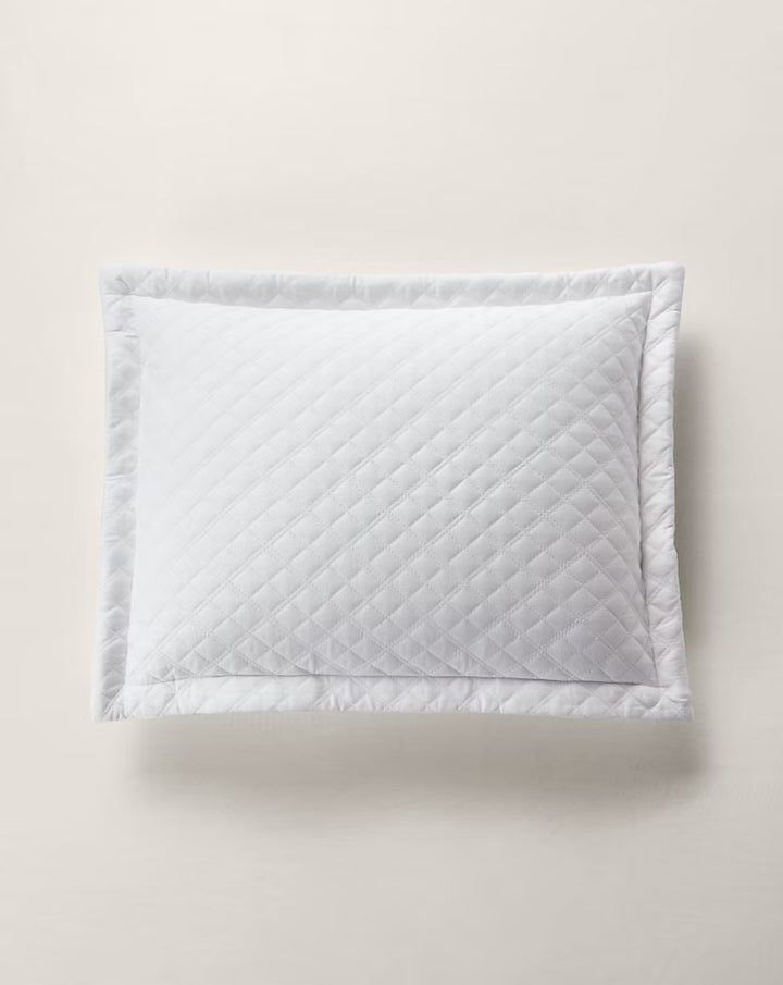 Argyle Sateen Throw Pillow