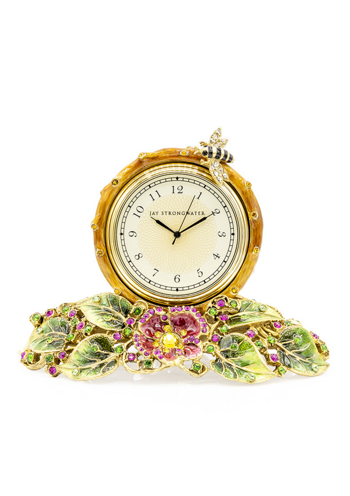 Mayfair Leaf And Bee Clock