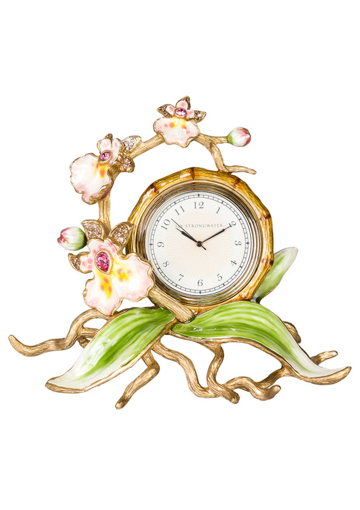 Tara Orchid Clock - Flora