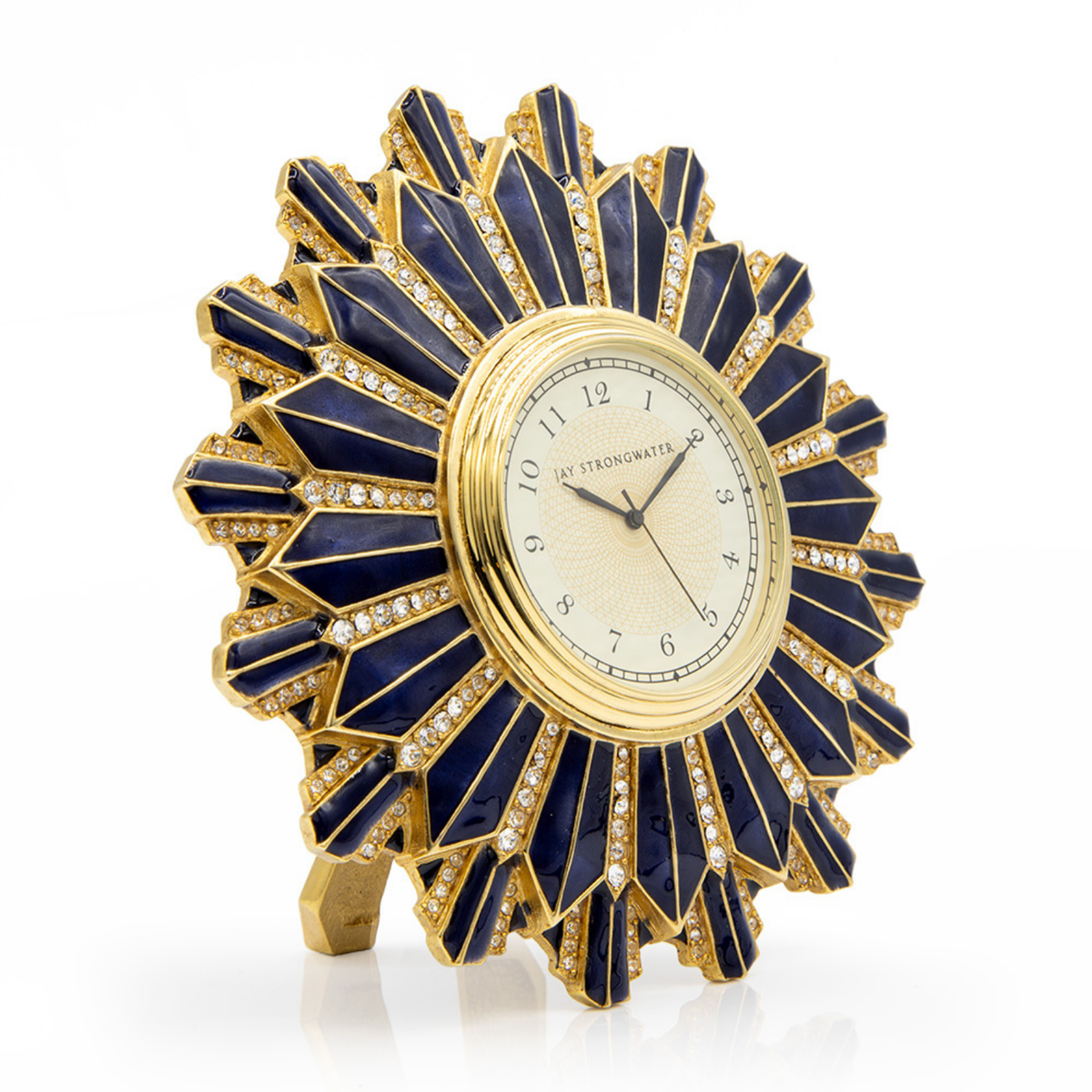 World Inside Rosenwood | Clarence Art Deco Clock - Delft Garden
