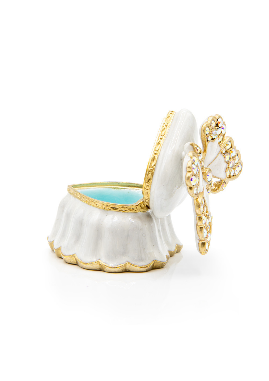 Emma Mini Heart Box- Bridal