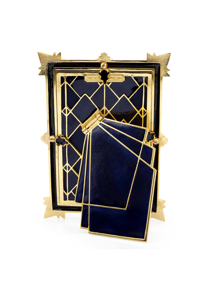 Ruth 4 x 6 Art Deco Frame - Delft Garden