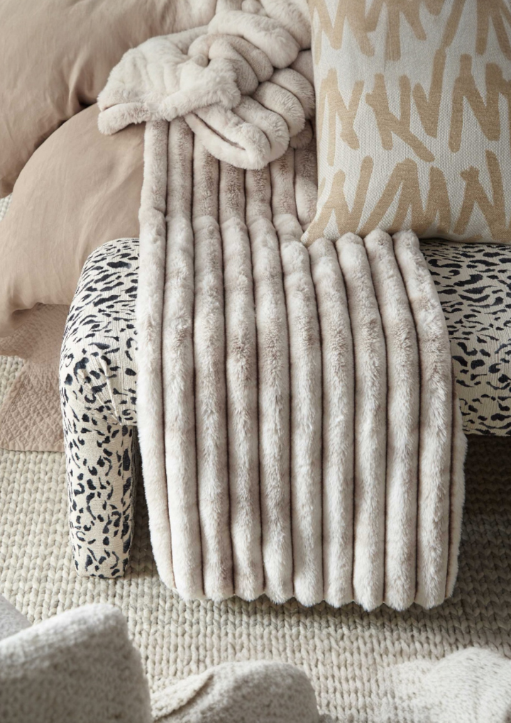 Bigwig Sand Luxe Throw / Made-To-Order